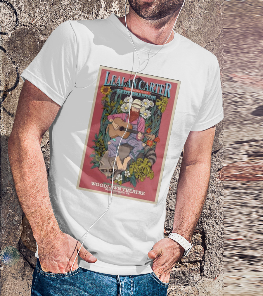 Lealan Carter With Special Guest Raddy Brandon November 16 2024 Woodlawn Theatre Birmingham AL T-Shirt