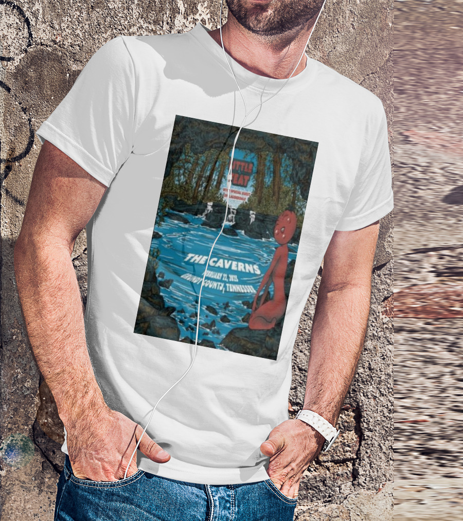 Little Feat The Caverns February 22 2025 Grundy County Tennessee With Special Guest Jim Lauderdale T-Shirt