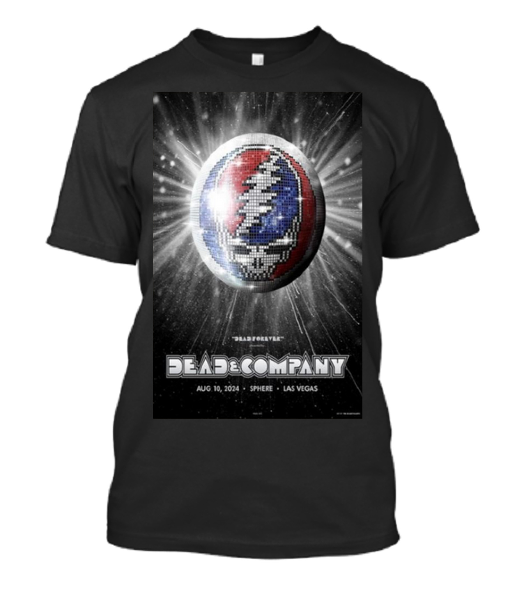 Dead And Company Dead Forever August 10 2024 Sphere Las Vegas T-Shirt