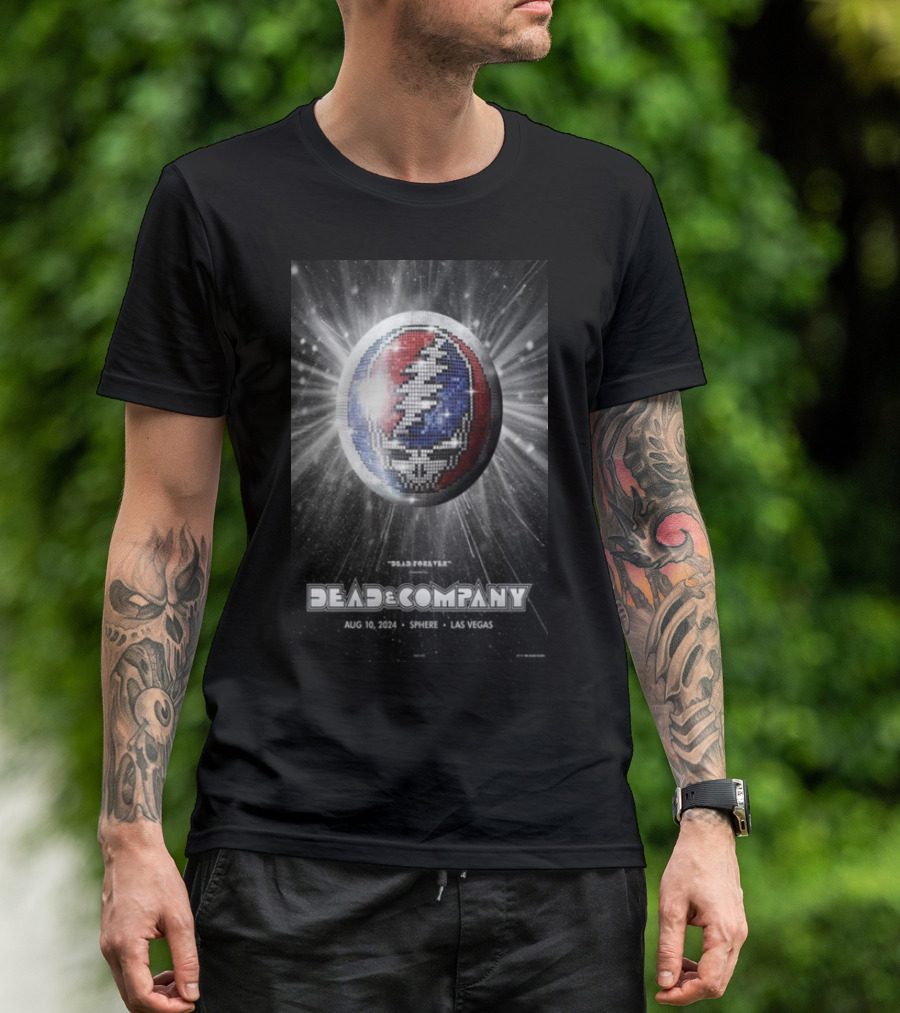Dead And Company Dead Forever August 10 2024 Sphere Las Vegas T-Shirt