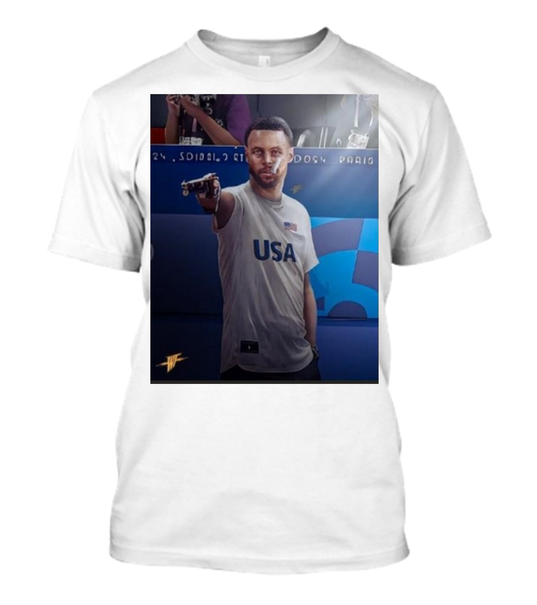 Stephen Curry USA Olympic Shooters Shoot T-Shirt