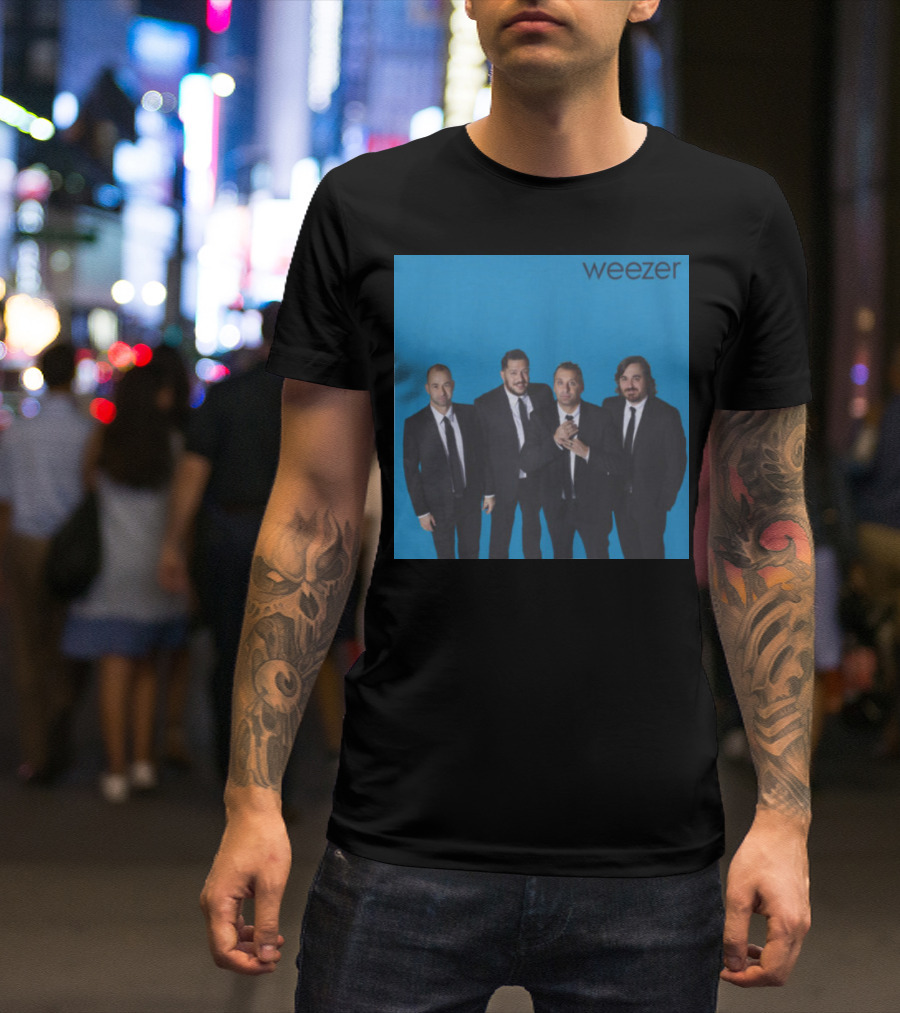 Weezer Cover With Impractical Jokers Band T-Shirt