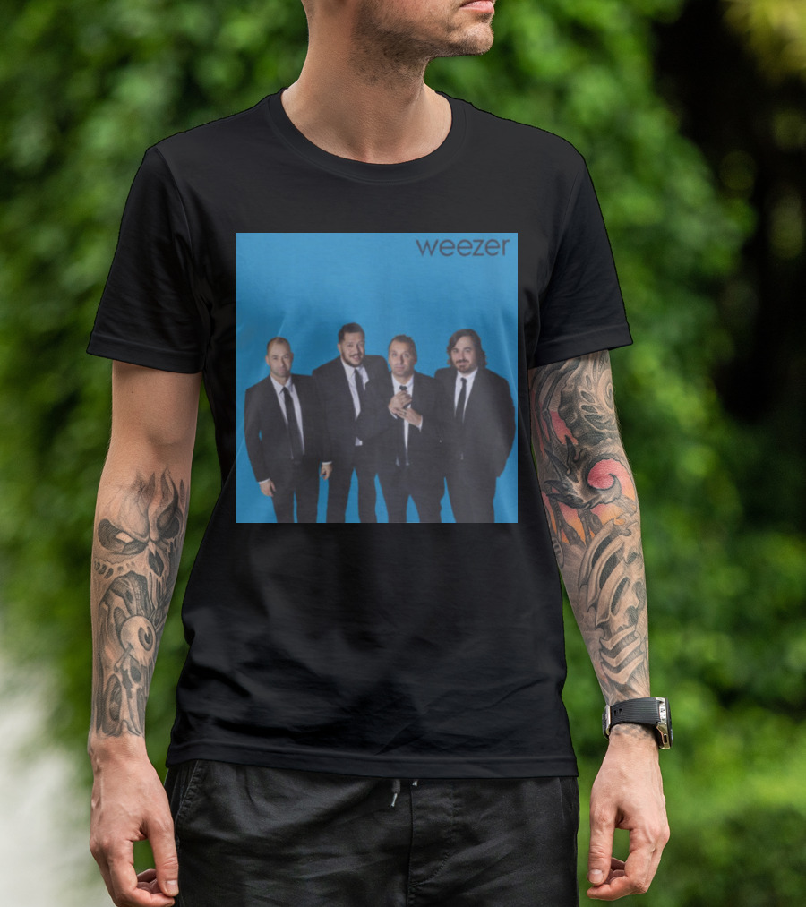 Weezer Cover With Impractical Jokers Band T-Shirt