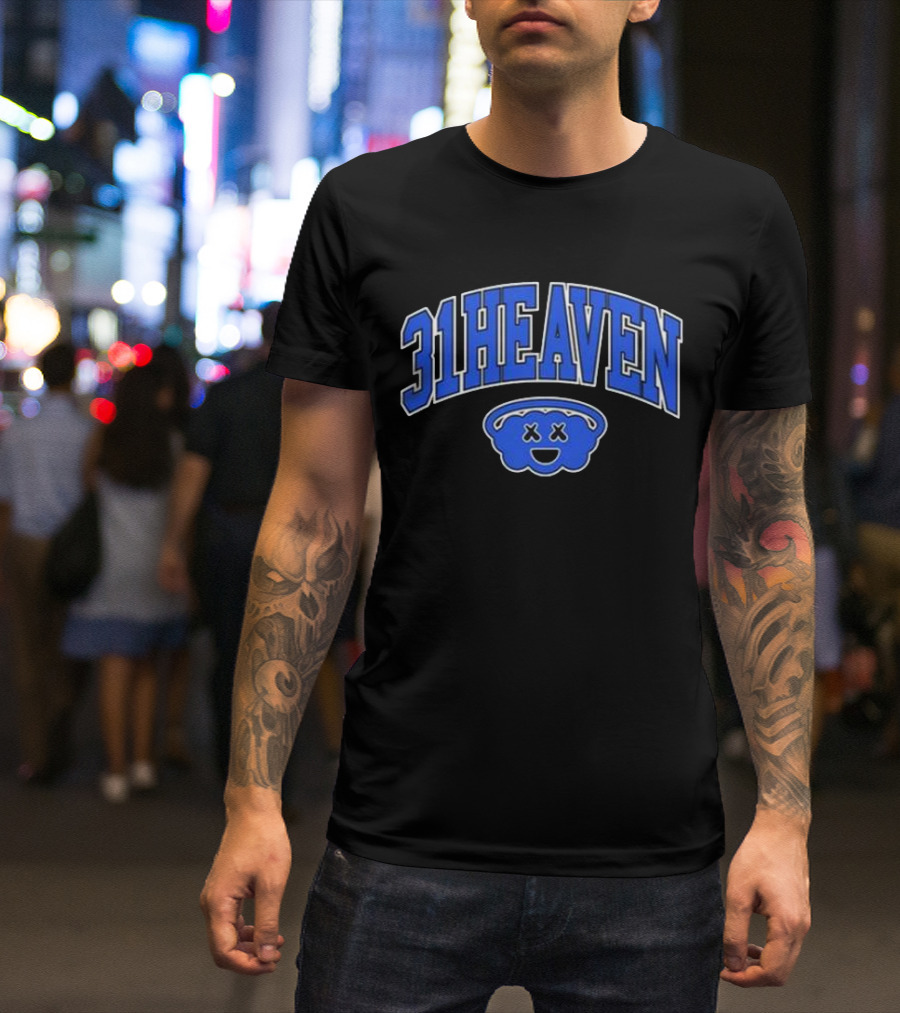 31 Heaven Young Mantis Cloud Face T-Shirt
