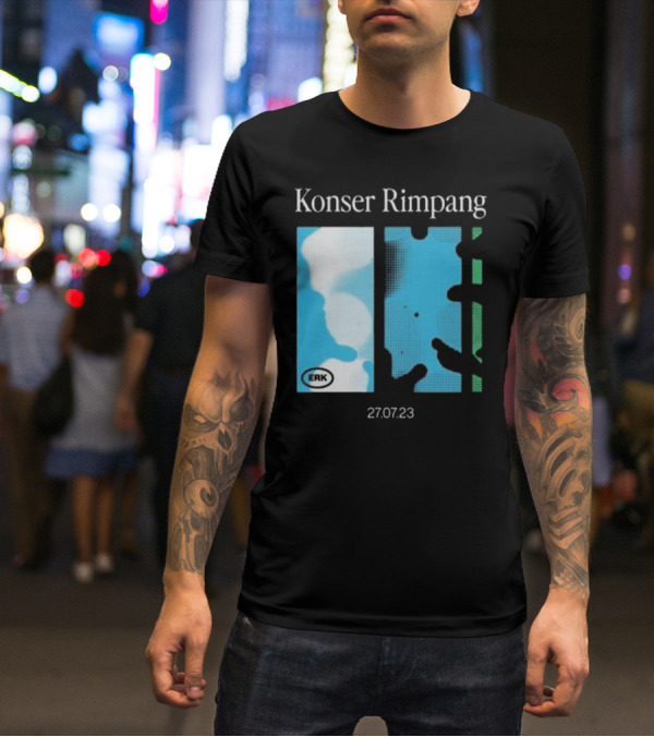Efek Rumah Kaca Konser Rimpang ERK 27.07.23 T-Shirt