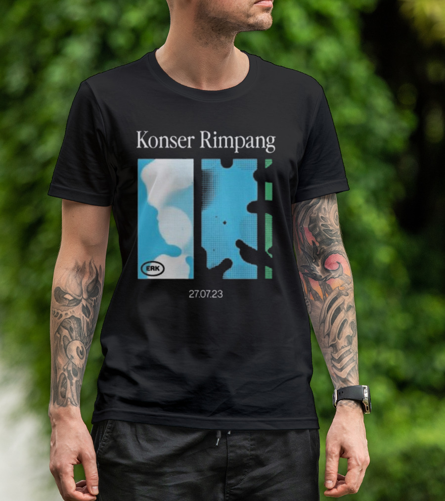 Efek Rumah Kaca Konser Rimpang ERK 27.07.23 T-Shirt