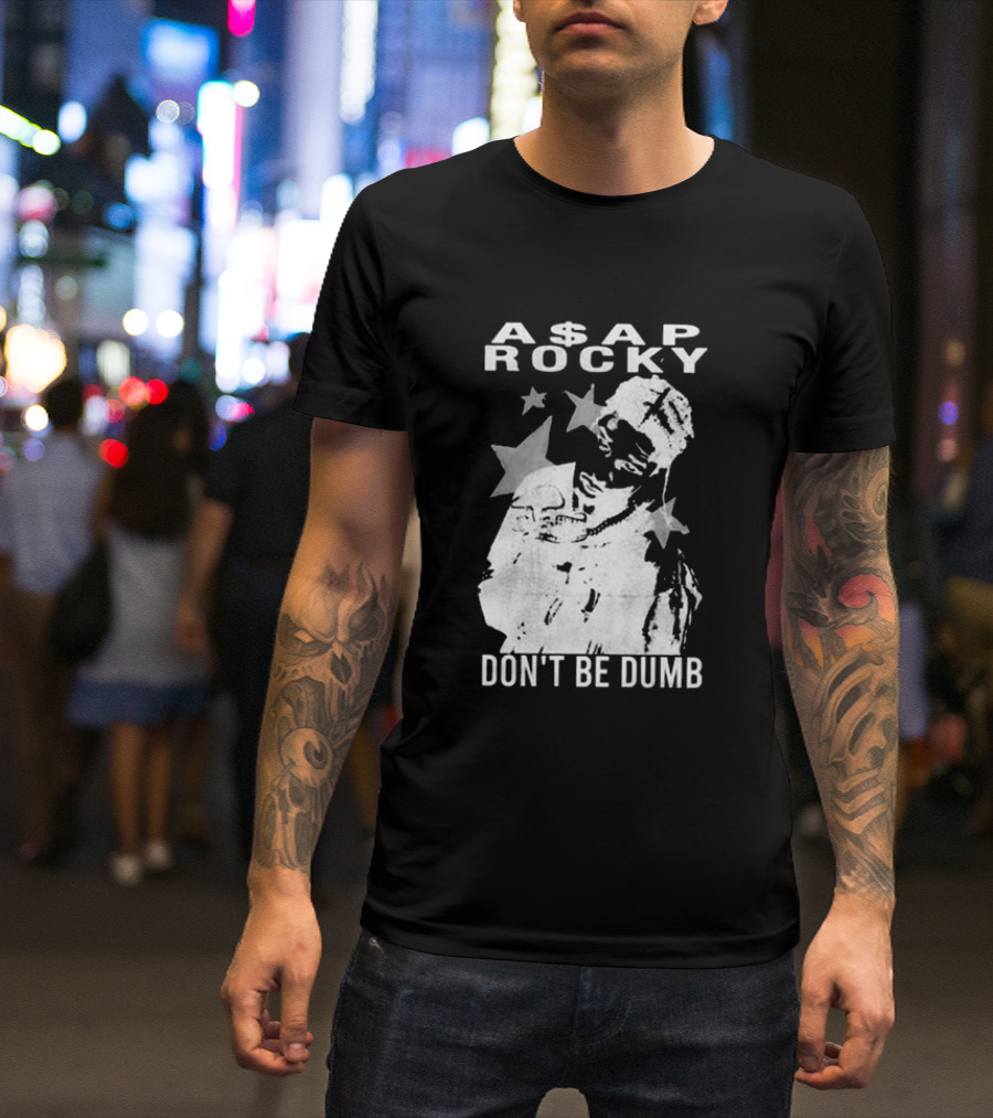 A$AP Rocky Don't Be Dumb Star T-Shirt