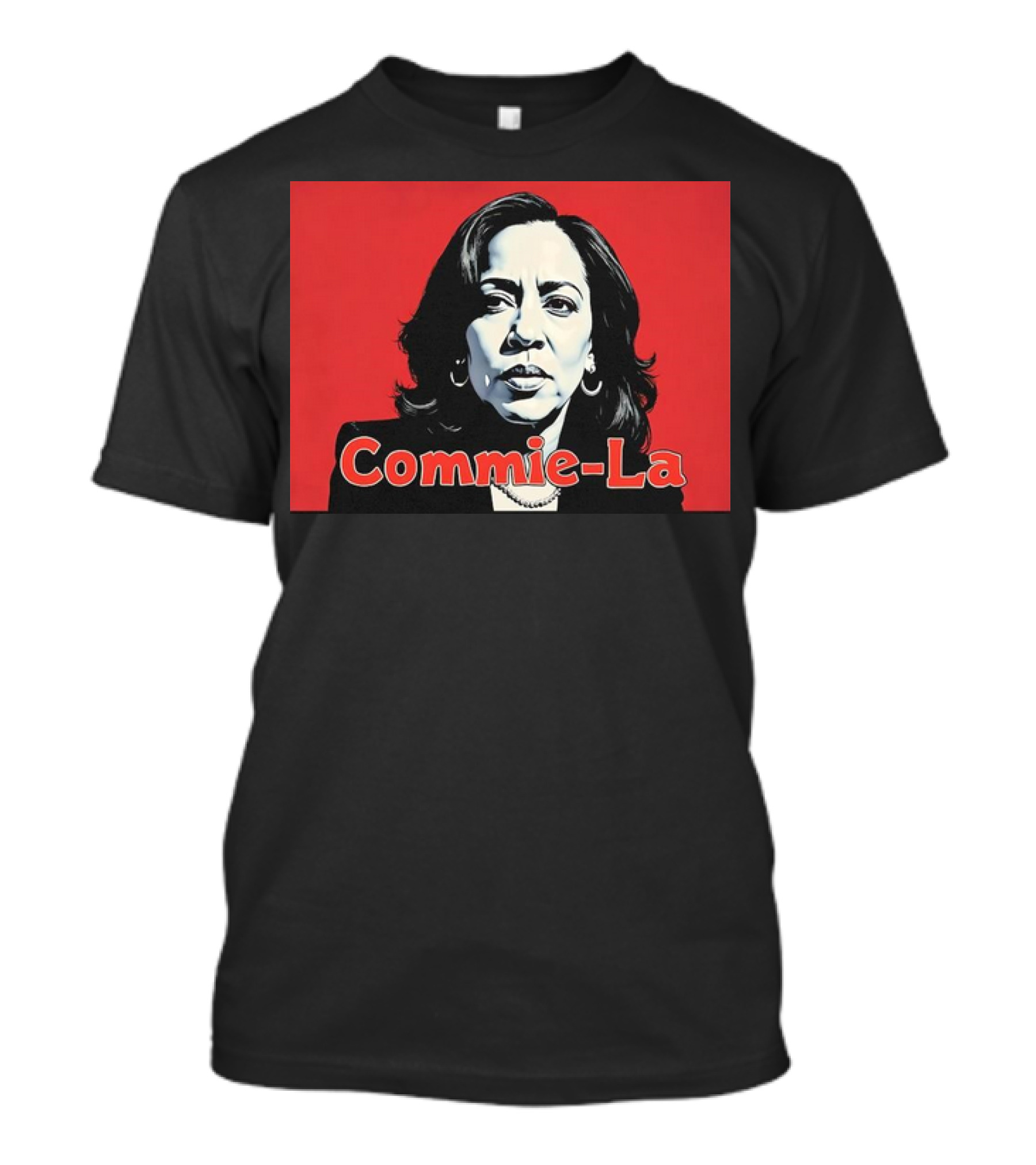 Kamala Harris Commie-La Propaganda T-Shirt