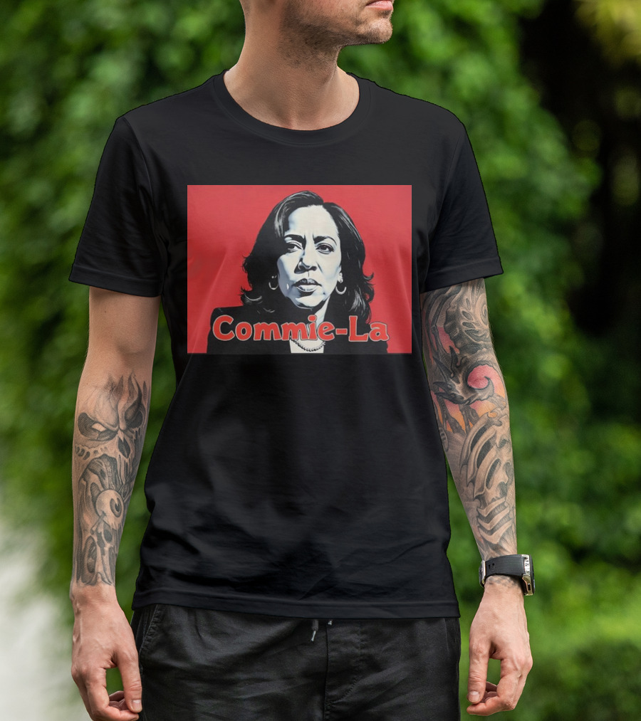 Kamala Harris Commie-La Propaganda T-Shirt