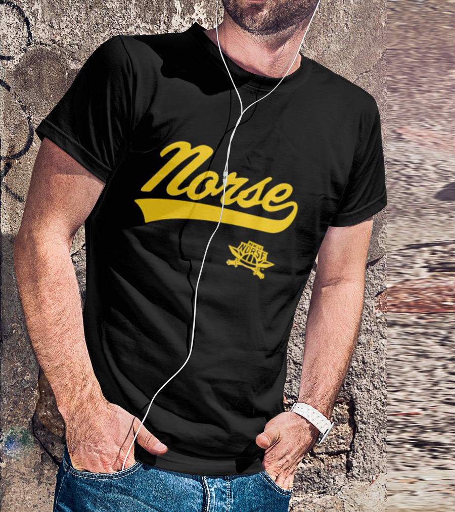Norse NKU Norse Baseball Script T-Shirt