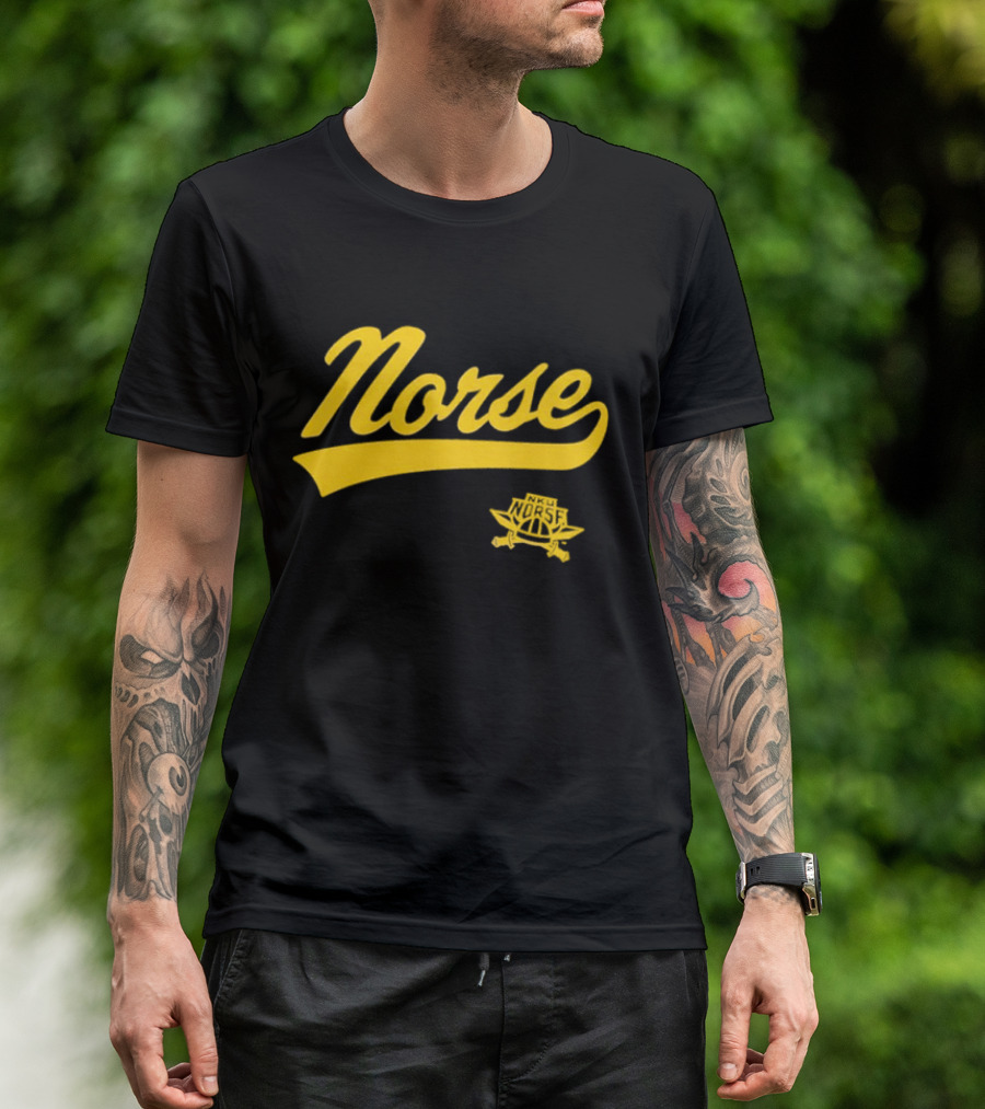 Norse NKU Norse Baseball Script T-Shirt