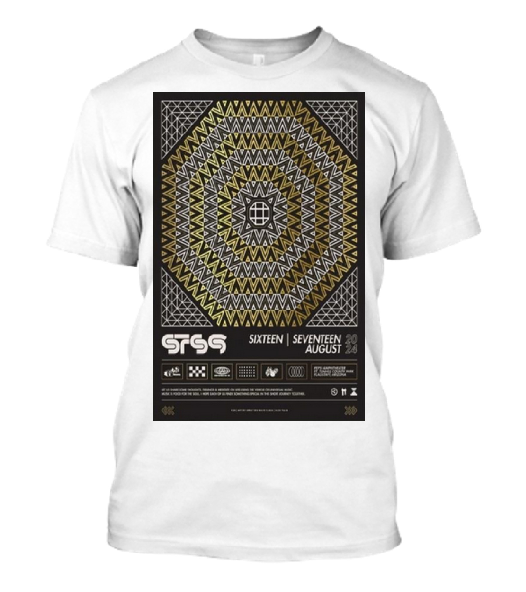 STS9 Sixteen Seventeen August 2024 Flagstaff AZ Geometric T-Shirt