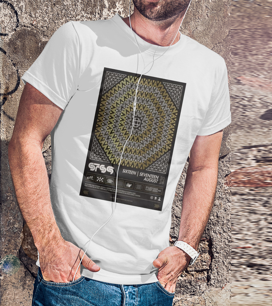 STS9 Sixteen Seventeen August 2024 Flagstaff AZ Geometric T-Shirt