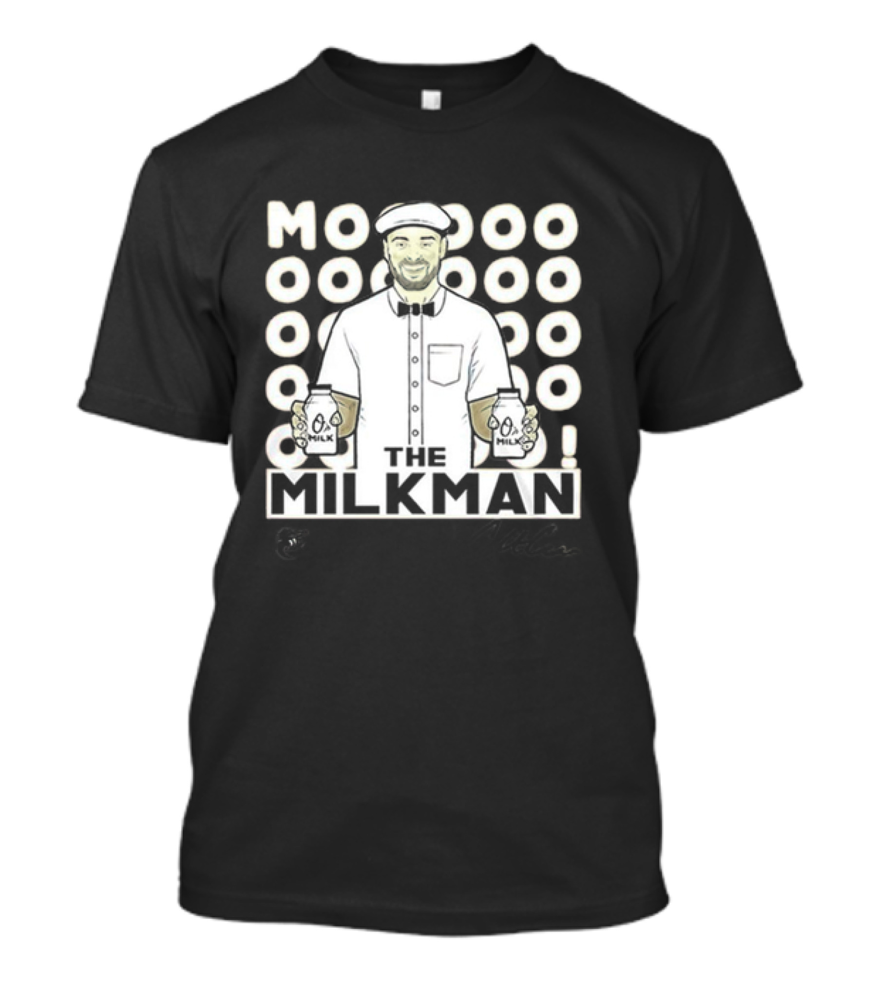 The Milkman Signature MO Milk Baltimore Orioles T-Shirt