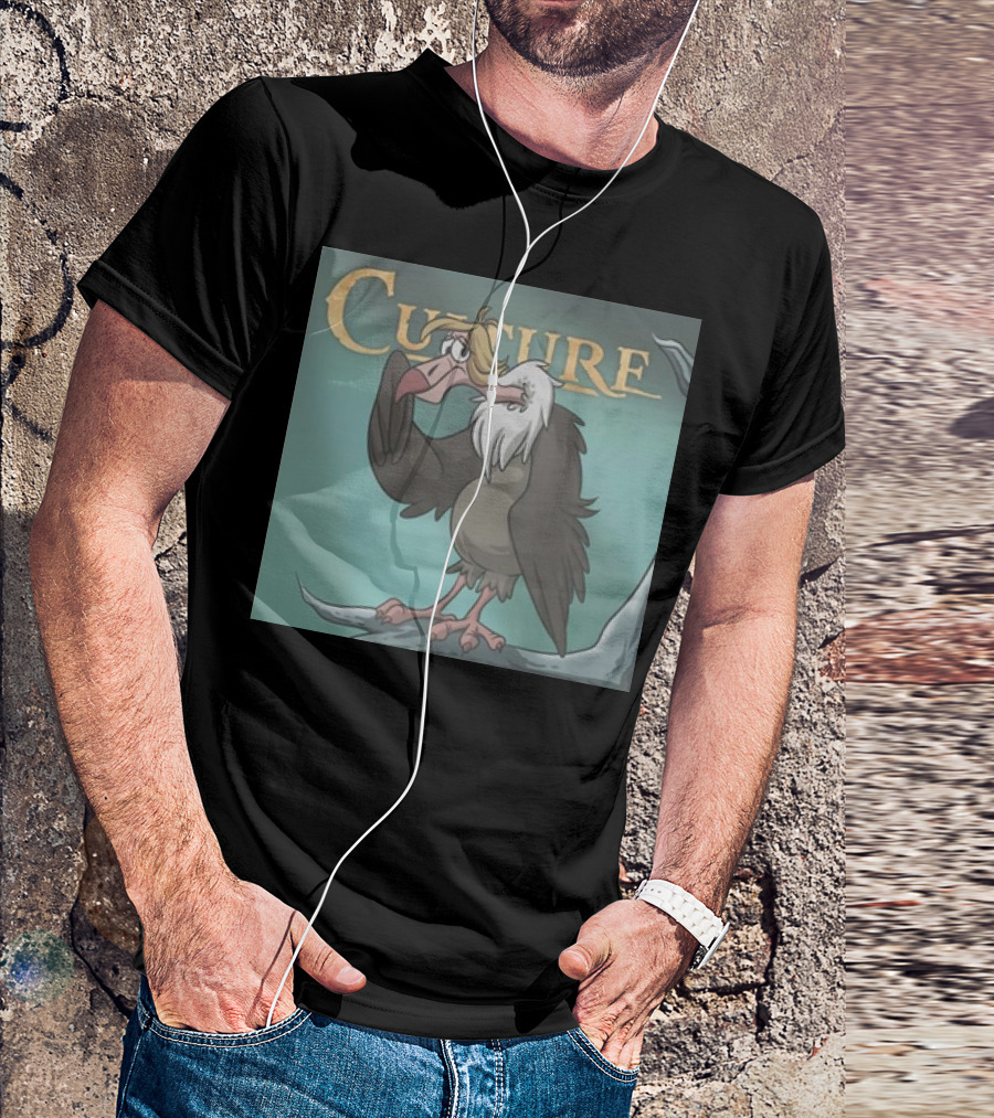 Colt Graves Shop Culture Vulture Cartoon Bird T-Shirt