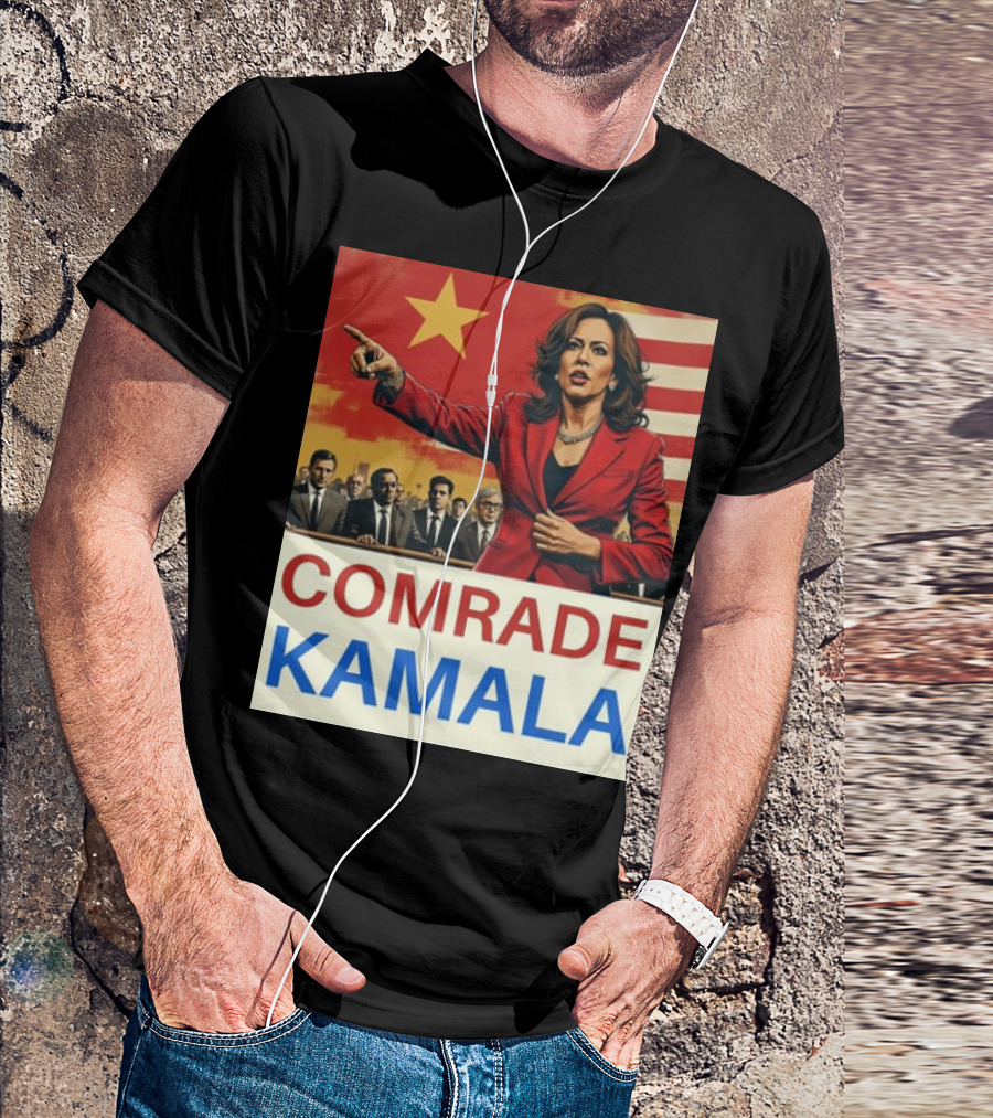 Comrade Kamala 2024 Soviet Style Propaganda T-Shirt