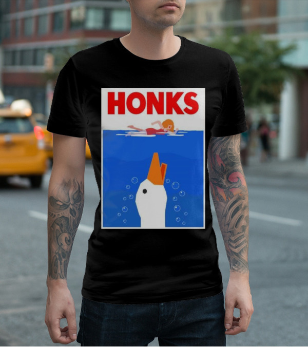 HONKS Goose Jaws T-Shirt