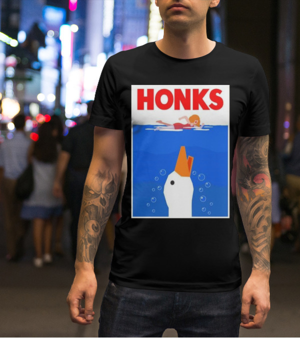 HONKS Goose Jaws T-Shirt