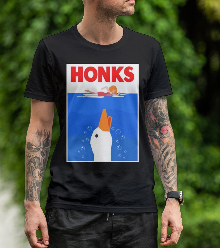 HONKS Goose Jaws T-Shirt