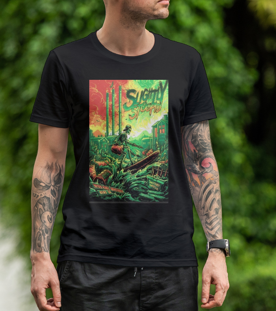 Slightly Stoopid Summer Tour Dirty Heads Common Kings The Elovaters Vibrant T-Shirt