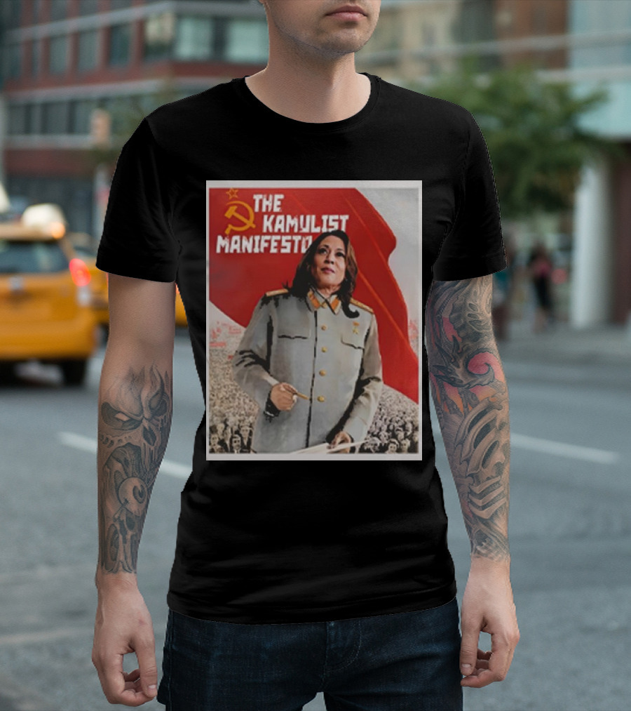 Kamala Harris The Kamulist Manifesto Communist T-Shirt