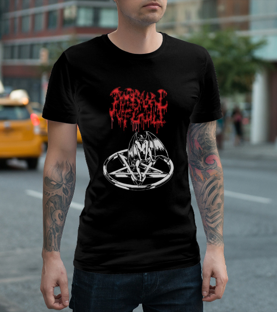 Portrayal Of Guilt Pentagram Demon T-Shirt