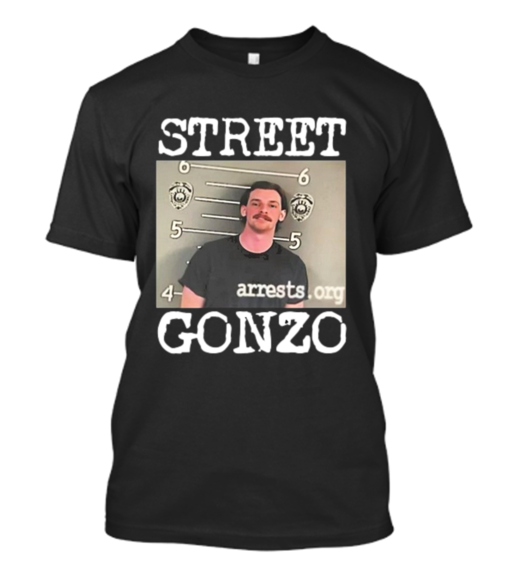 Street Arrests Org Gonzo T-Shirt