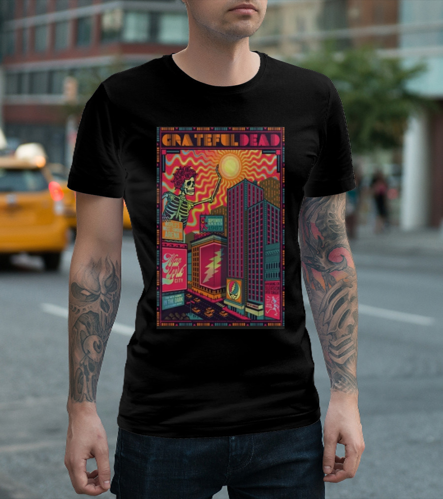 Grateful Dead World’s Most Famous Arena New York City September 15-20 1987 The New Album In the Dark T-Shirt