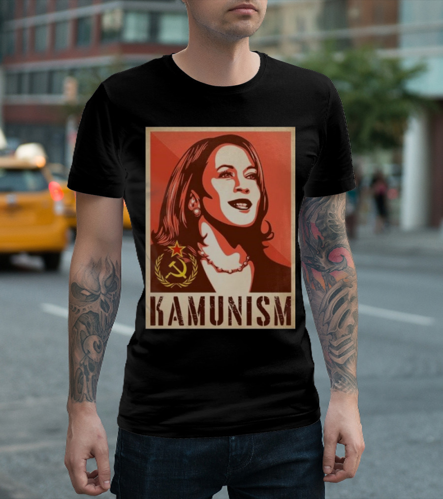 Kamunism Kamala Harris Communism Soviet T-Shirt