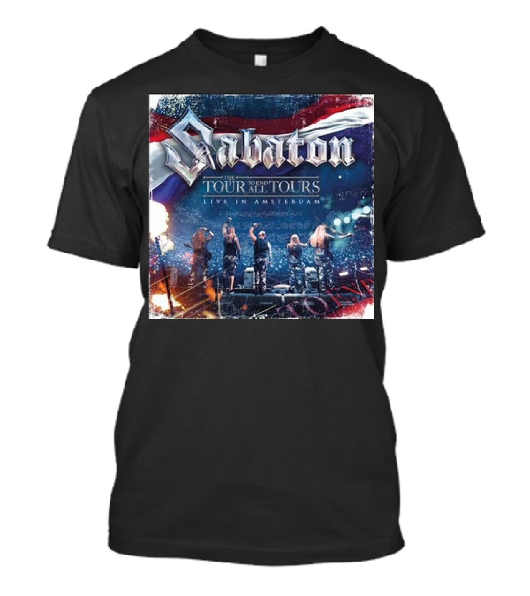 Sabaton The Tour To End All Tours Live In Amsterdam 11th October T-Shirt