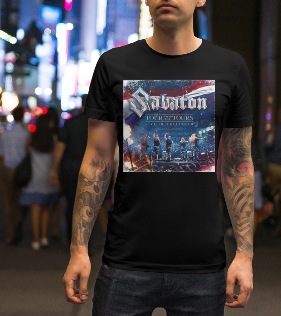 Sabaton The Tour To End All Tours Live In Amsterdam 11th October T-Shirt