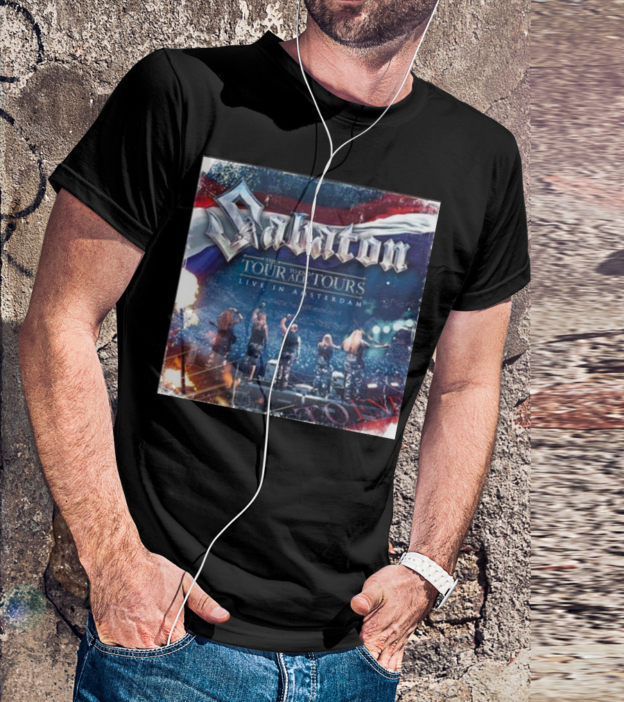 Sabaton The Tour To End All Tours Live In Amsterdam 11th October T-Shirt