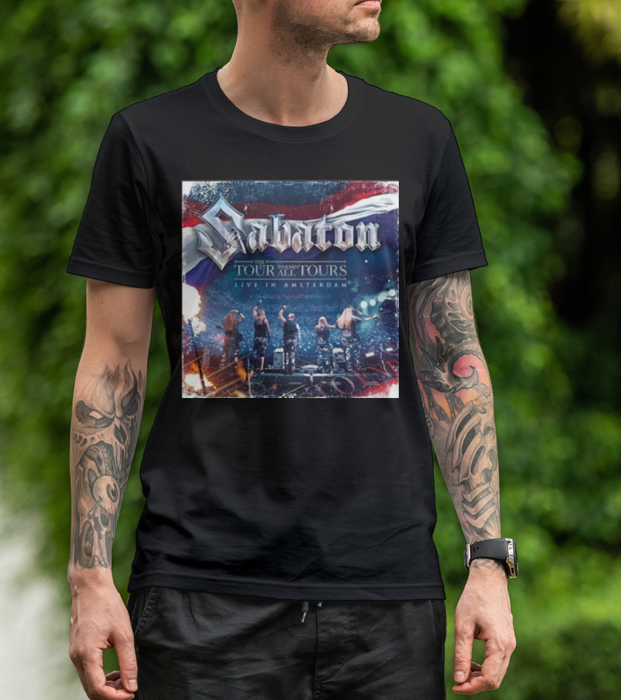Sabaton The Tour To End All Tours Live In Amsterdam 11th October T-Shirt