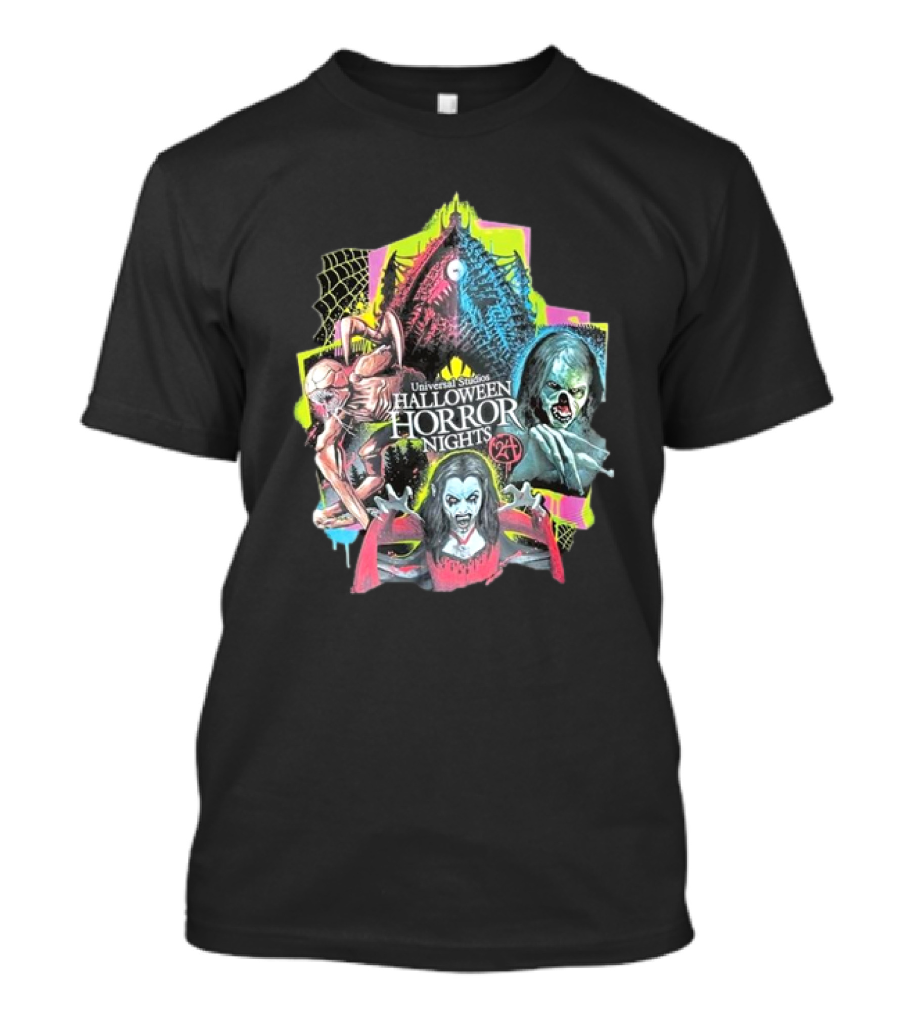 Universal Studios Halloween Horror Nights 24 Creature Ensemble T-Shirt
