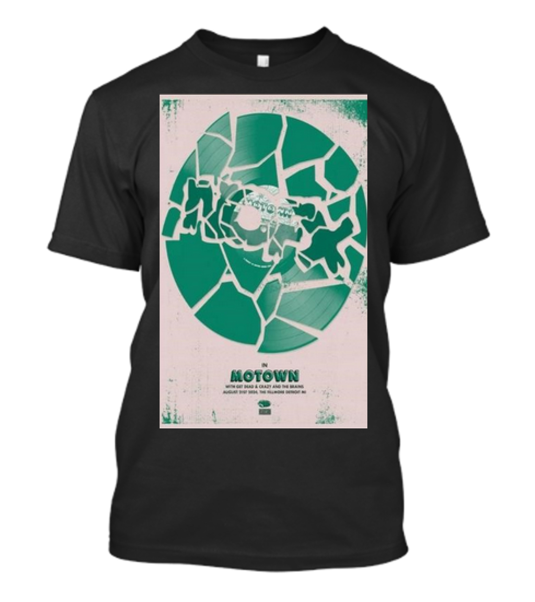 NOFX August 21, 2024 With Bad And Crazy Motown Fillmore Detroit T-Shirt