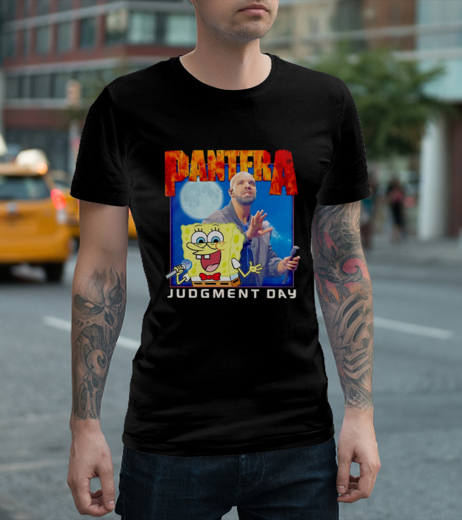 Pantera Judgment Day Drake Spongebob T-Shirt