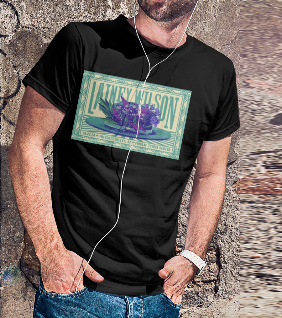 Lainey Wilson Prescott Valley AZ Findlay Toyota Center Aug 22 T-Shirt
