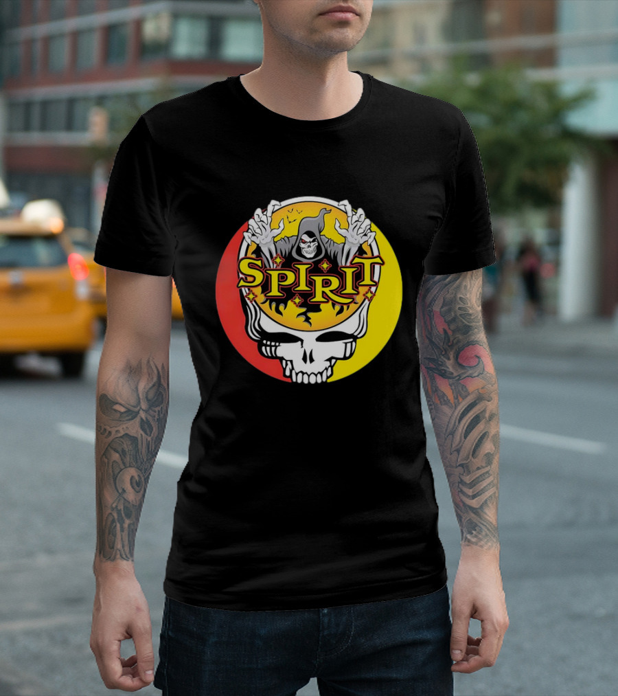 Grateful Dead Skeleton Spirit Halloween T-Shirt