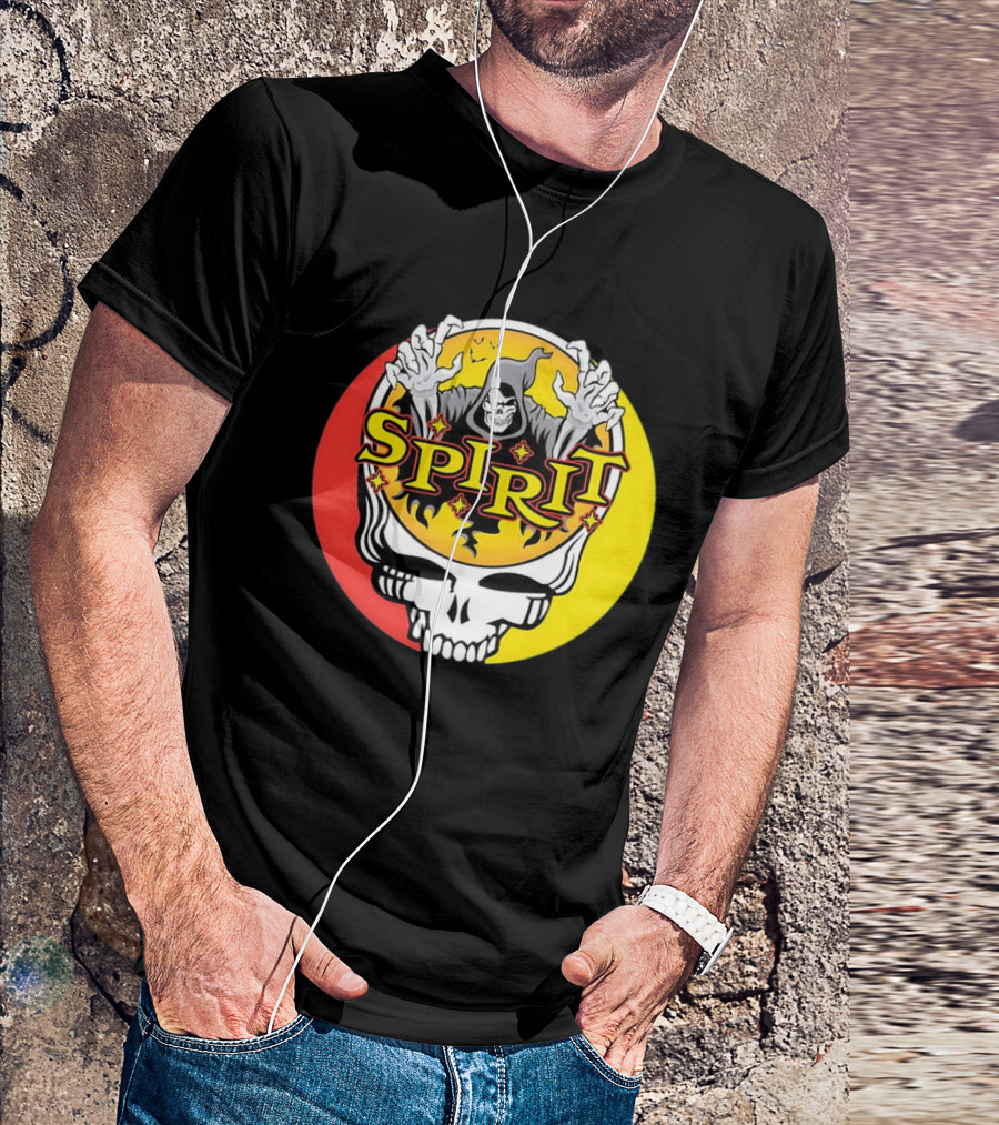 Grateful Dead Skeleton Spirit Halloween T-Shirt
