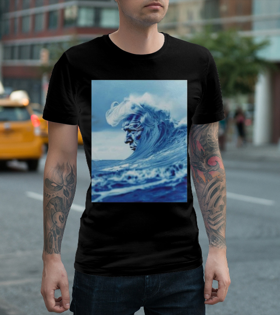 Trump Ocean Wave T-Shirt