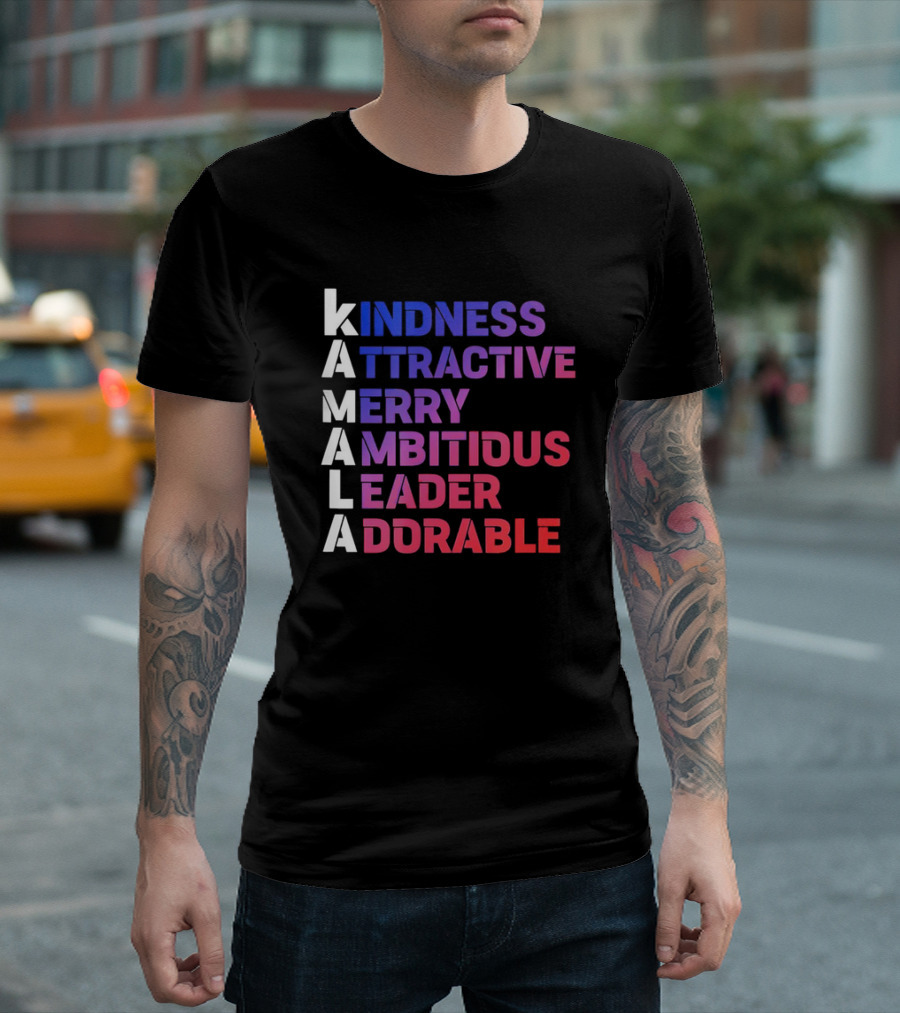 Kamala Kindness Attractive Merry Ambitious Leader Adorable T-Shirt
