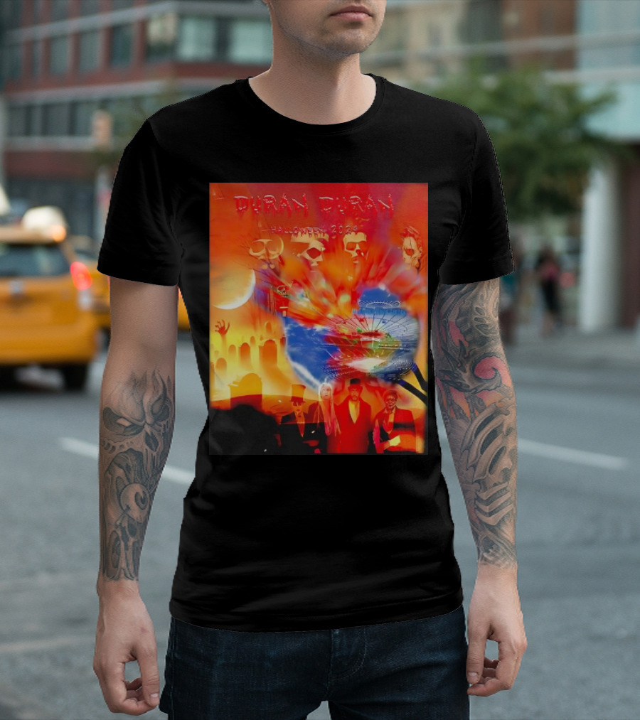 Duran Duran Halloween 2024 Spooky Carnival Vibes T-Shirt