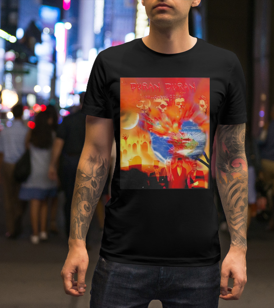 Duran Duran Halloween 2024 Spooky Carnival Vibes T-Shirt