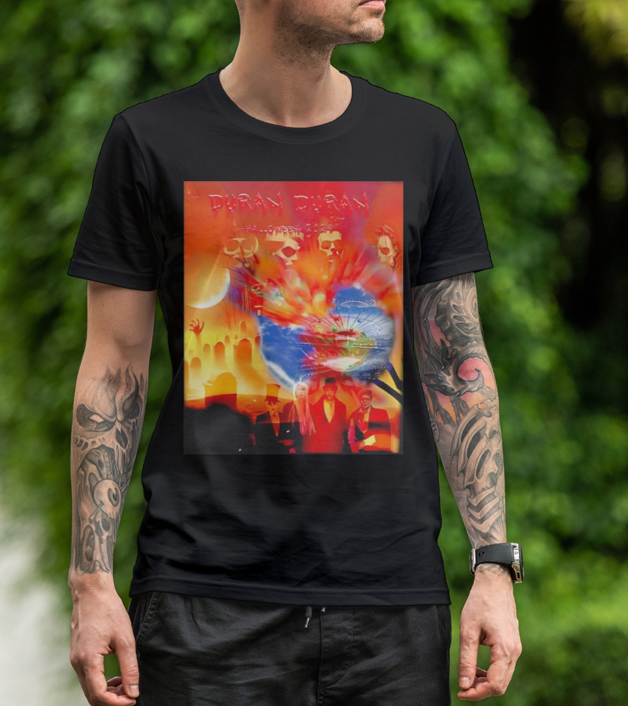 Duran Duran Halloween 2024 Spooky Carnival Vibes T-Shirt