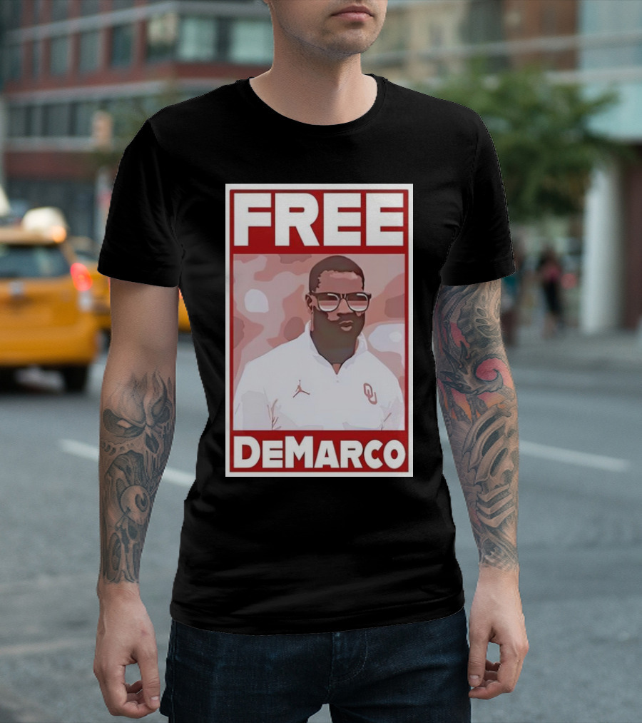 FREE DeMARCO Oklahoma Sooners T-Shirt