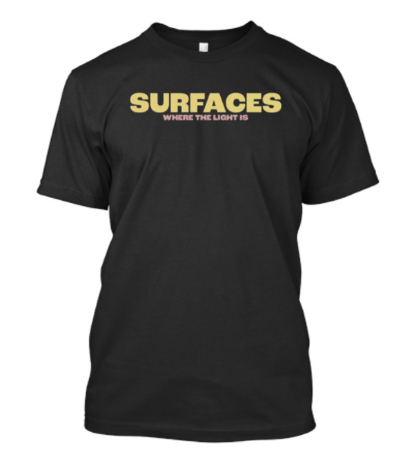 Surfaces Where The Light Is Album Merchandise T-Shirt
