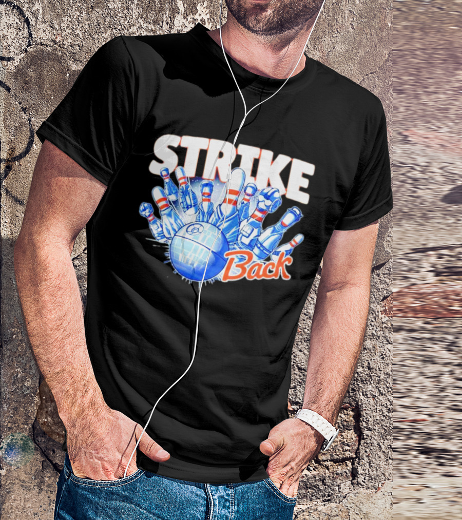 STRIKE Back Bowling And Star Wars Mashup T-Shirt