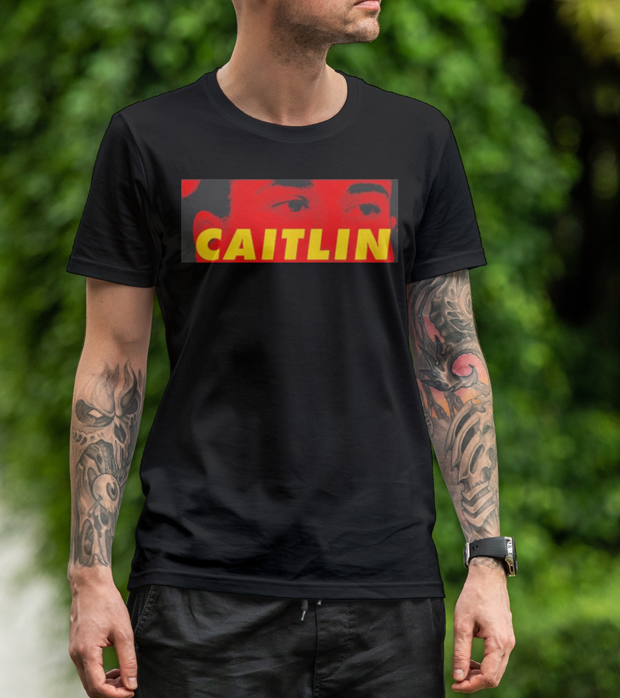 Caitlin Clark Indiana Fever Caitlin Eyes Red Black Yellow T-Shirt