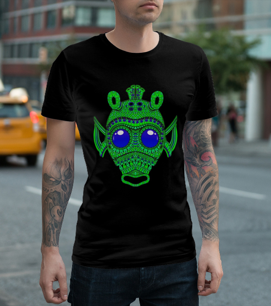 Greedo The Bounty Hunter Alien Mask T-Shirt