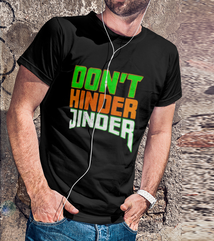 Jinder Mahal Don't Hinder Jinder Vibrant T-Shirt